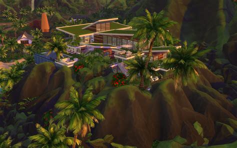 Sulani Cliff House By Alexiasi At Mts Sims 4 Updates