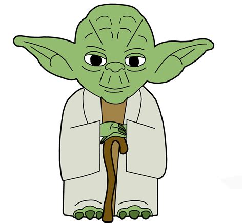 Simple Yoda Drawing At Getdrawings Free Download