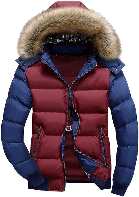 Willlly Winter Jacket Men Quilted Quilted With Chic Casual Coat Hooded