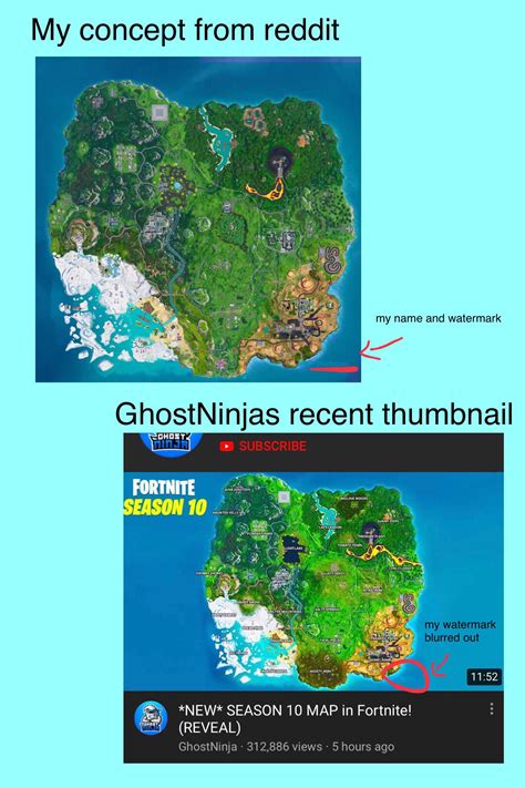 Fortnite Map Season 11 With Names Get Images One