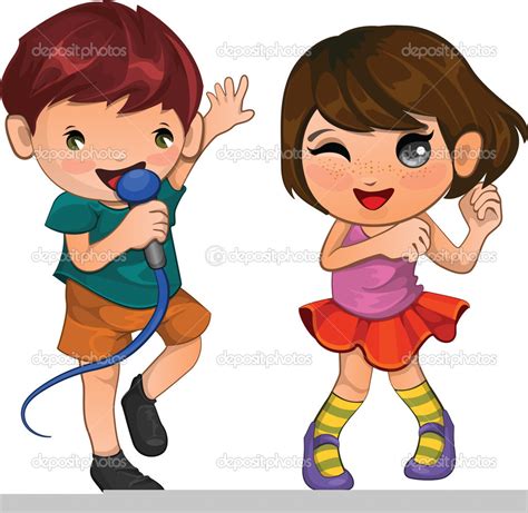 Clipart Singing And Dancing Free Images At Vector Clip