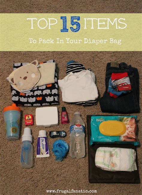 What To Pack In A Diaper Bag Top 15 Items Baby Diaper Bags Diaper