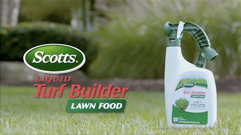 How To Use Scotts Liquid Turf Builder Lawn Food Youtube