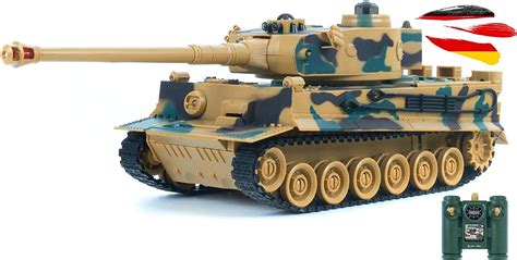 Rc Ferngesteuerter German Tiger Panzer Im Maßstab 128 Militär