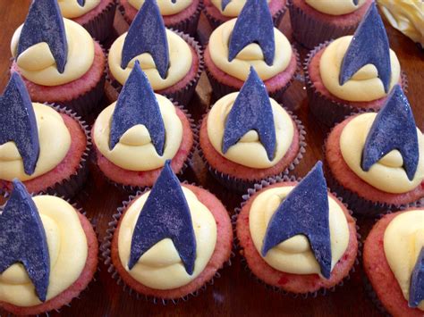 Star Trek Cupcakes Cupcake Cakes Sugar Rush Food