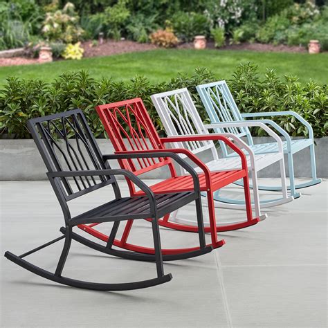 Outdoor Metal Rocking Chair For Sale