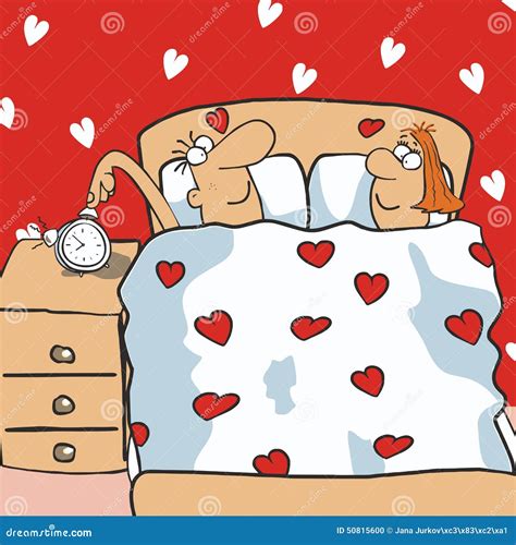 Bedroom Stock Vector Illustration Of Love Humor Girlfriend 50815600