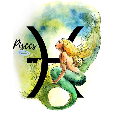 Mermaids Of The Zodiac Crystal B Astrology Pisces Astrology