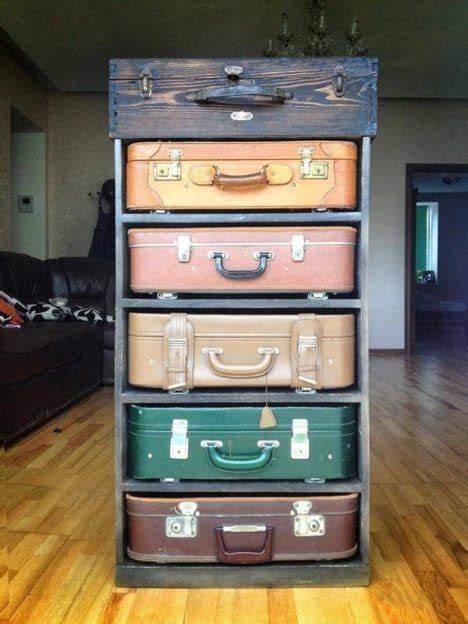 Dressers Made Of Vintage Suitcases Designs And Ideas On Dornob
