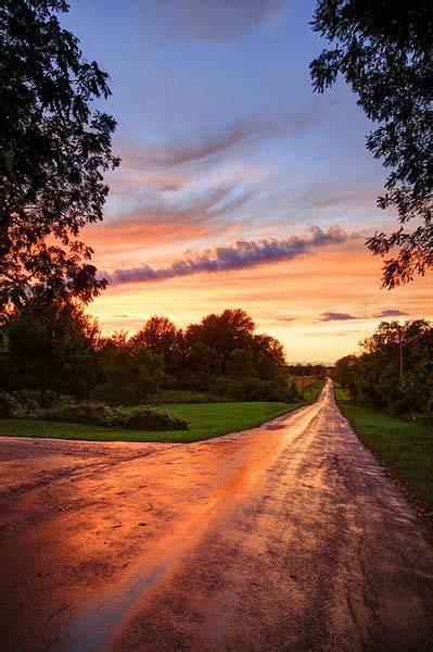 Sunset And Dirt Roads Explore The World With Travel Nerd Nici One