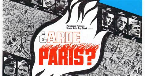 Carteles Del Cinema ¿arde ParÍs Paris Brûle T Il 1966 René Clément