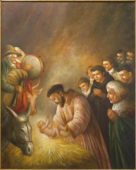 Cordoba St Francis Of Assisi In Nativity Scene Congregação Das