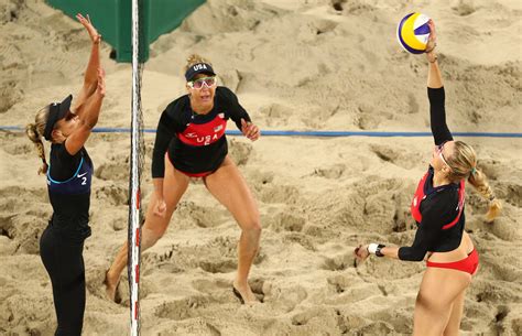 Why Do Women S Beach Volleyball Players Wear Bikinis Today Ng