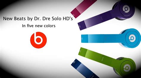 New Beats By Dr Dre Solo Hd Colors Youtube