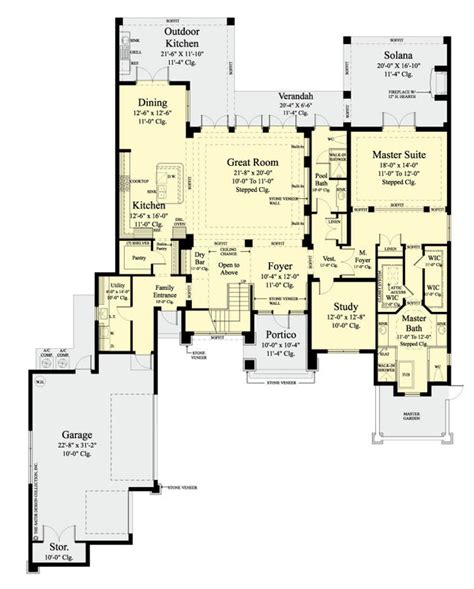 House Plan Sondelle Home Plans By Sater Design Collection