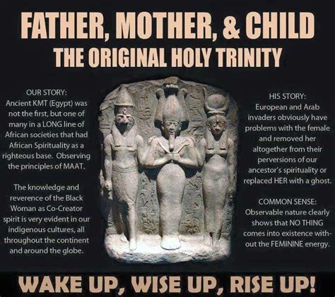 The Original Holy Trinity Kemetic Spirituality African Spirituality Egyptian History