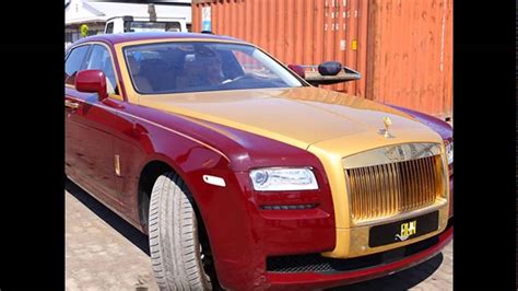 Royal Gold Company Rolls Royce Ghost Gold Edition Youtube