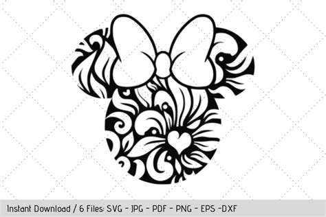 Disney Mandala Svg Free - 158+ SVG File for Silhouette