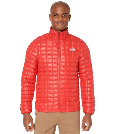 The North Face Synthetic Thermoball Eco Jacket In Red For Men Lyst