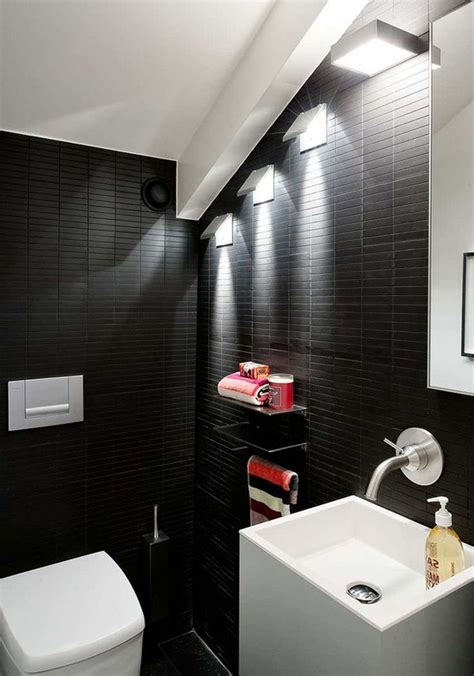 35 Admirable Black Bathroom Ideas