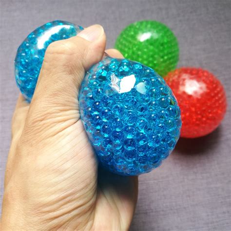 Jumbo Bead Gel Stress Ball Fidget Sensory Toy Anti Stress Autism Antistress Funny Squishy Orbeez