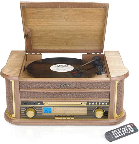 Buy Cd Cassette Player Retro Record Player Music Centre Hi Fi With Full