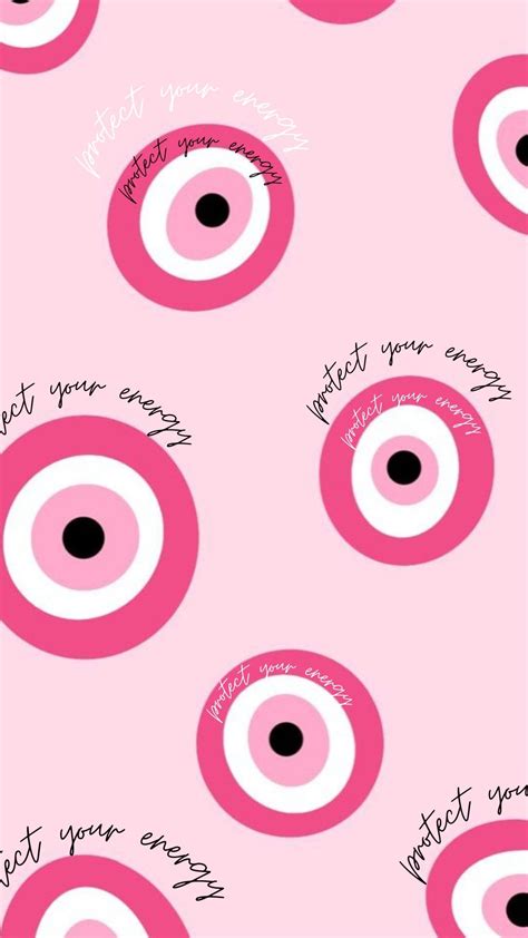 Pink Evil Eye Wallpaper Imagem De Fundo Para Iphone Wallpapers