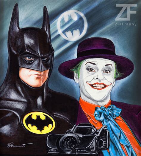 Batman And The Joker Drawing By Francesca Benevento Batman Comic Art