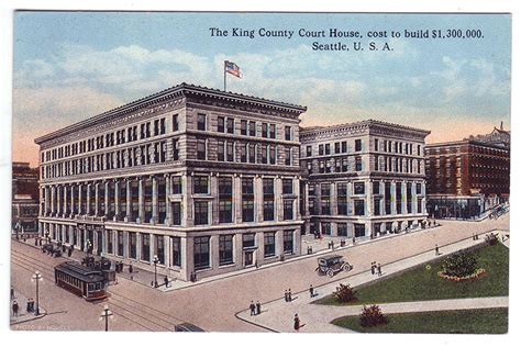 King County Washington Courthouse Postcards