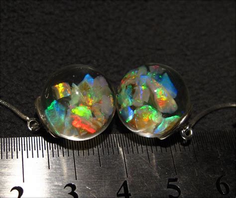 Floating Opal Drop Earrings Featuring Gorgeous Bright Etsy Australia