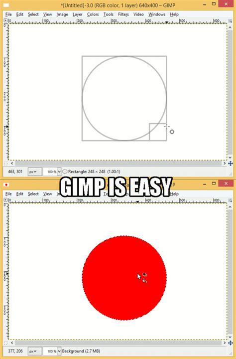 Https://tommynaija.com/draw/gimpshop How To Draw A Circle