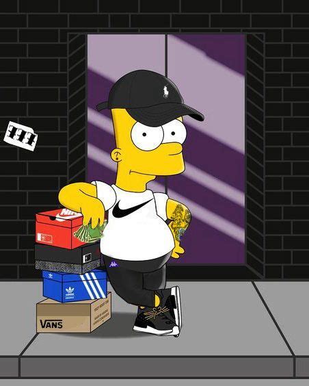 Pinterest Adc In 2020 Bart Bart Simpson Swag Cartoon