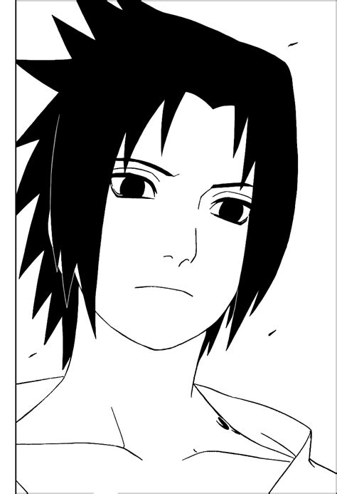 👍 Comment Dessiner Sasuke