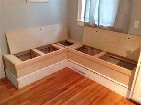Dining benches with storage scandinavian design. How to Make a Custom Breakfast Seating Nook | NEW ...