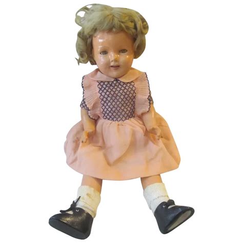 vintage 1930s ideal composition shirley temple doll 20 ~best mama made ruby lane