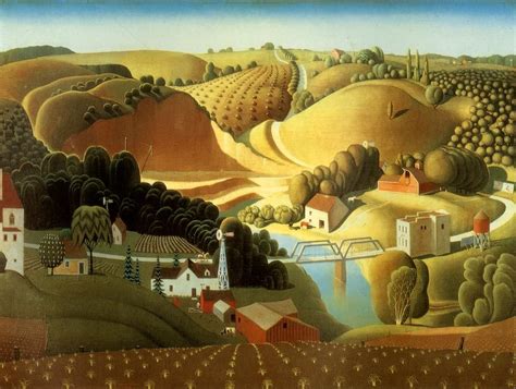 Cave To Canvas Stone City Iowa Grant Wood 1930 American Gothic