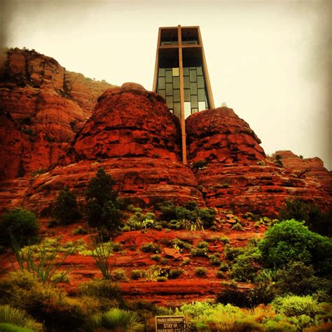 Chapel Of The Holy Cross Sedona Az Designed By A Student Of Frank