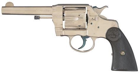 Exceptional Colt Da 38 Double Action Revolver Rock Island Auction