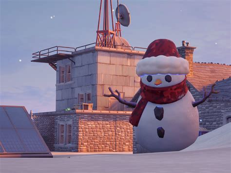 Where To Find A Sneaky Snowman In Fortnite Operation Snowdown Gamepur