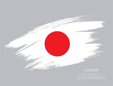Land of the rising sun. Vlajka japonsko Stock vektory, Royalty Free Vlajka ...