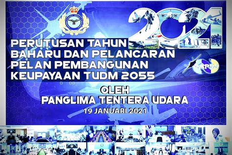 Perutusan Khas Sempena Tahun Baharu Tahun 2021 Oleh Panglima Tentera Udara