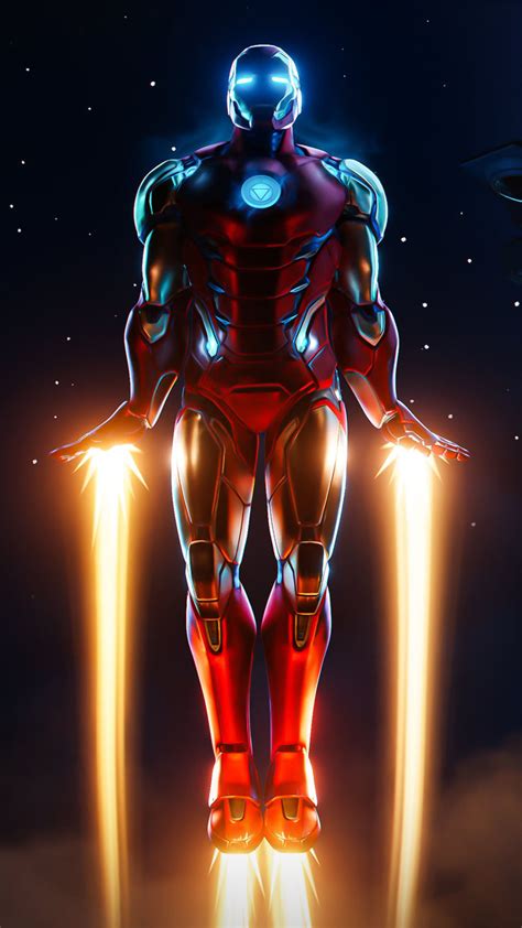 New fortnite holo foil skins gameplay! Iron Man Fortnite 4K Ultra HD Mobile Wallpaper