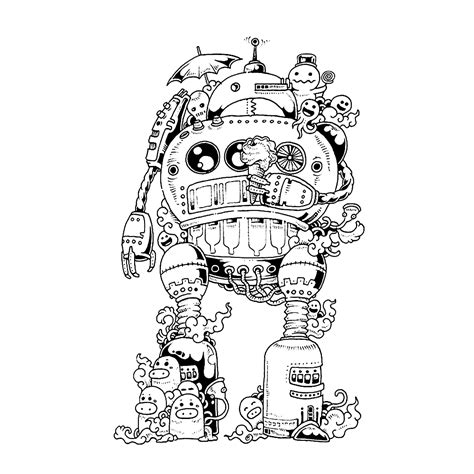 Leuk voor kids Doodle (Doodle Invasion) door Kerby Rosanes