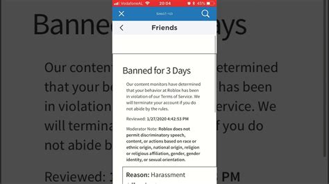 I Got Banned For Saying This Roblox Youtube