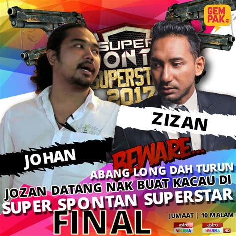 Super spontan 2013 minggu 5. Final Super Spontan Superstar 2017 Meriah ~ Miss BaNu StoRy