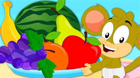 Fruits Songs Learn Fruits Nursery Rhymes Songs For Kids And