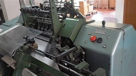 6.25 inch square 8x8 hoop. Book block sewing machine Polygraph 381-4 - YouTube