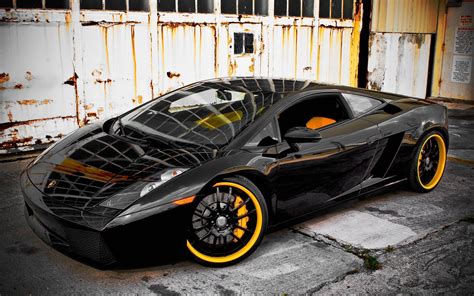 Lamborghini Gallardo Wallpapers Black Wallpaper Cave