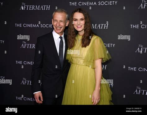Director James Kent Left And Actress Keira Knightley Attend A Special