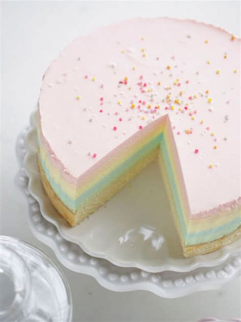 Scrumptious Rainbow Cheesecake Rainbow Cheesecake Rainbow Cheesecake